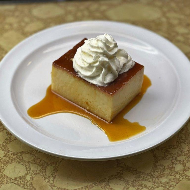 Flan - menu item at Kiki's Restaurant Lounge, Tampa